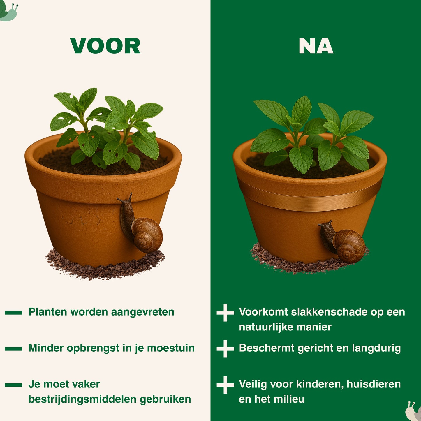 Ruban adhésif pour escargots