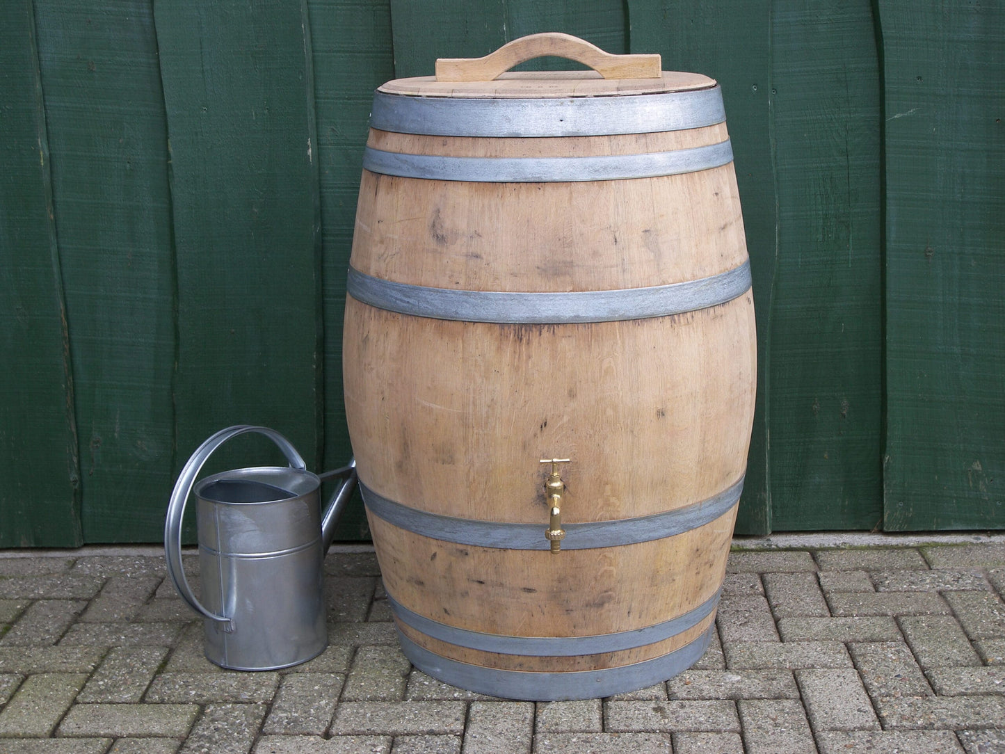 Regenton losse deksel messing kraan 225L