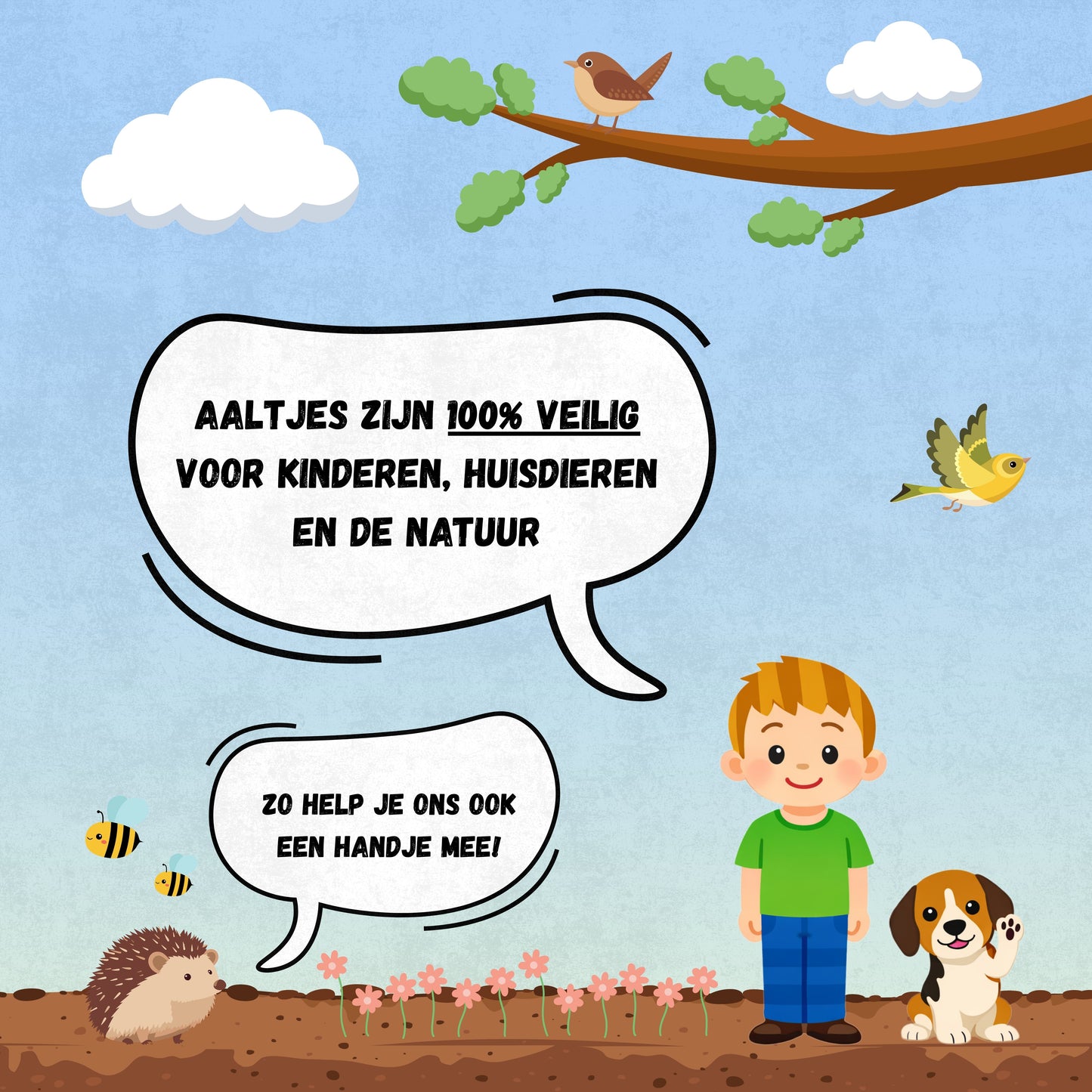 Aaltjes tegen Rouwvliegjes